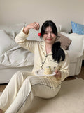 Chillday Long Pajama Set - Baby Yellow